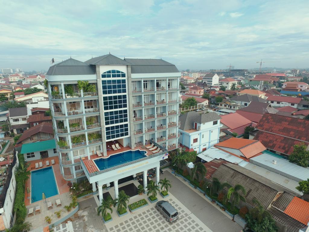 Vientiane Golden Sun Hotel Exterior foto